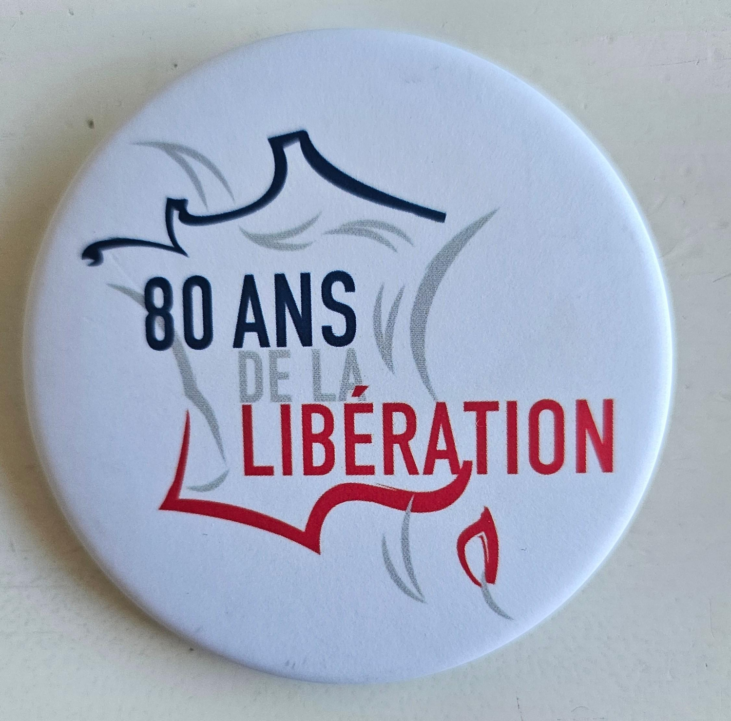 Le logo du 80 ème anniversaire de la Libération