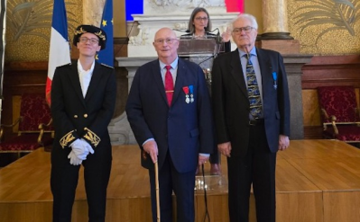 La sous-préfète et les représentants de 2 ordres nationaux