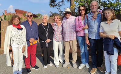 Le groupe des visiteurs cannois 