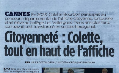 L'affiche concue par Colette Bourdon